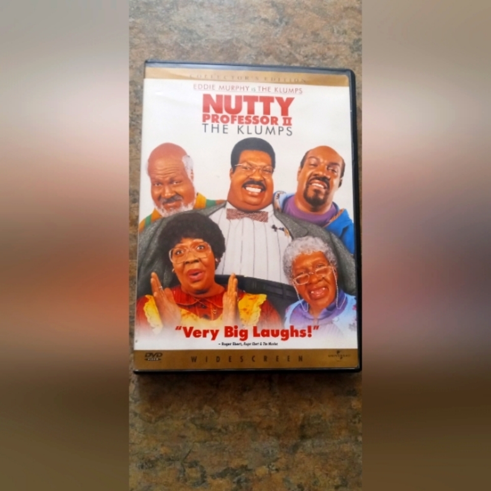 Nutty Professor II: The Klumps DVD - White Cover